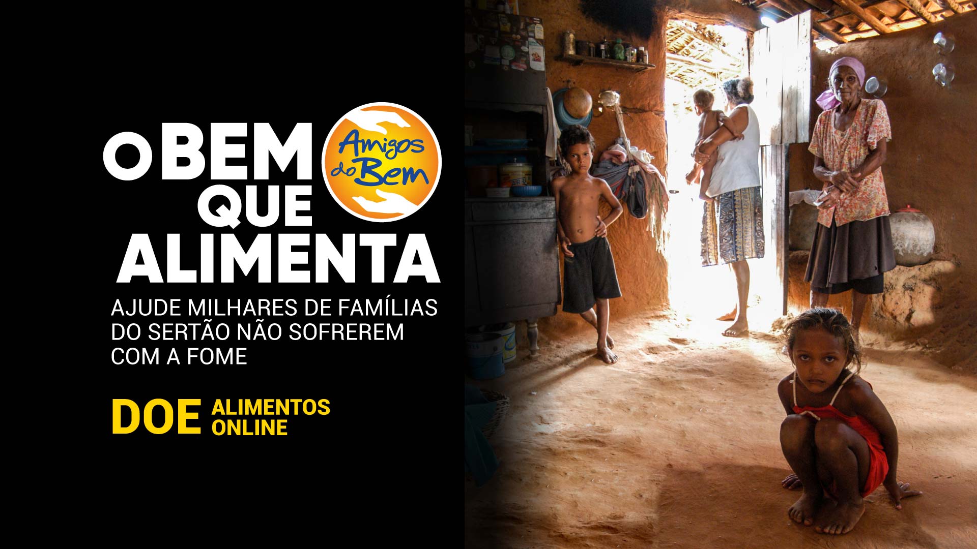 Campanha o Bem que Alimenta - Amigos do Bem Campanha o Bem que Alimenta - Amigos do Bem